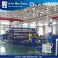 Plastic hollow plate extrusion line/hollow plate extruder machine